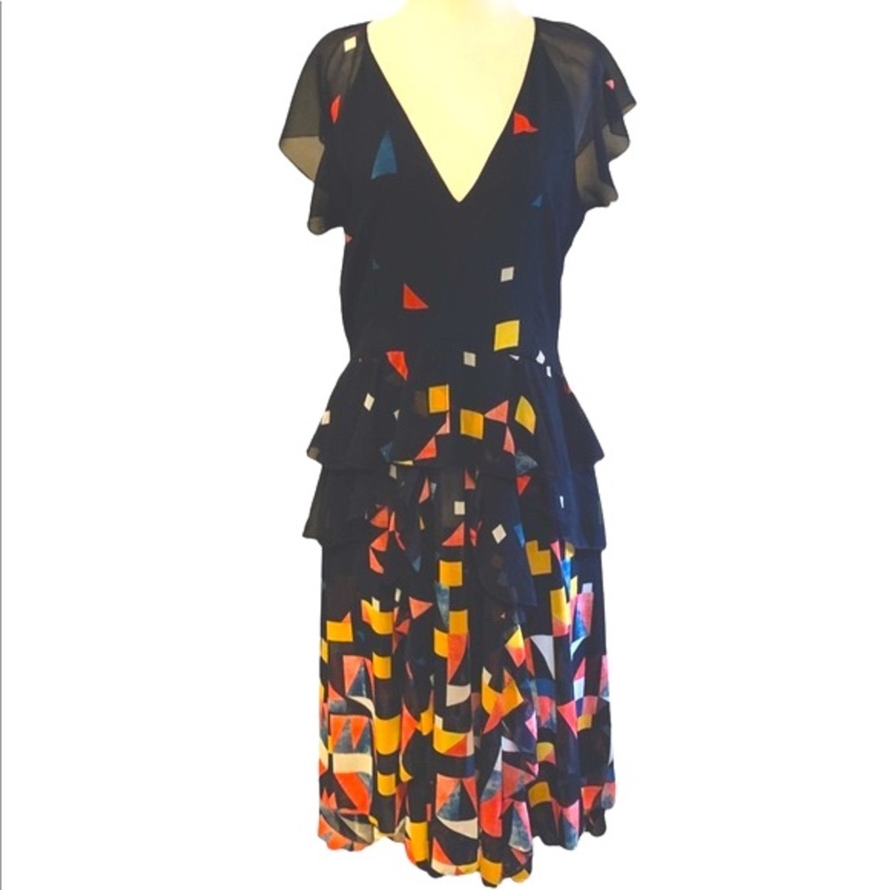 🥳Chiffon Confetti Dress